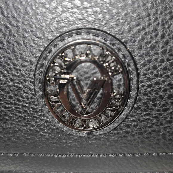 Valentino Orlandi Sleek Black Crossbody Bag - Picture 4 of 9